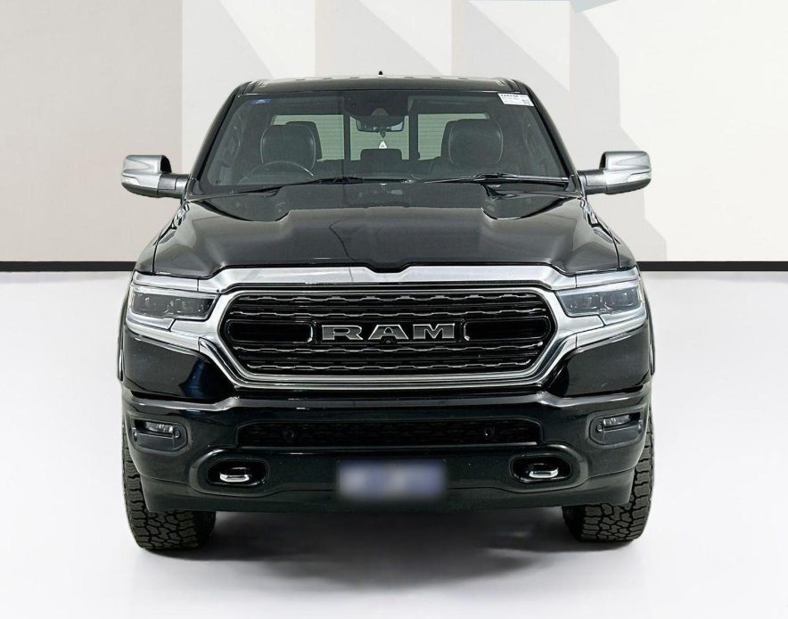 Black RAM 1500 front view
